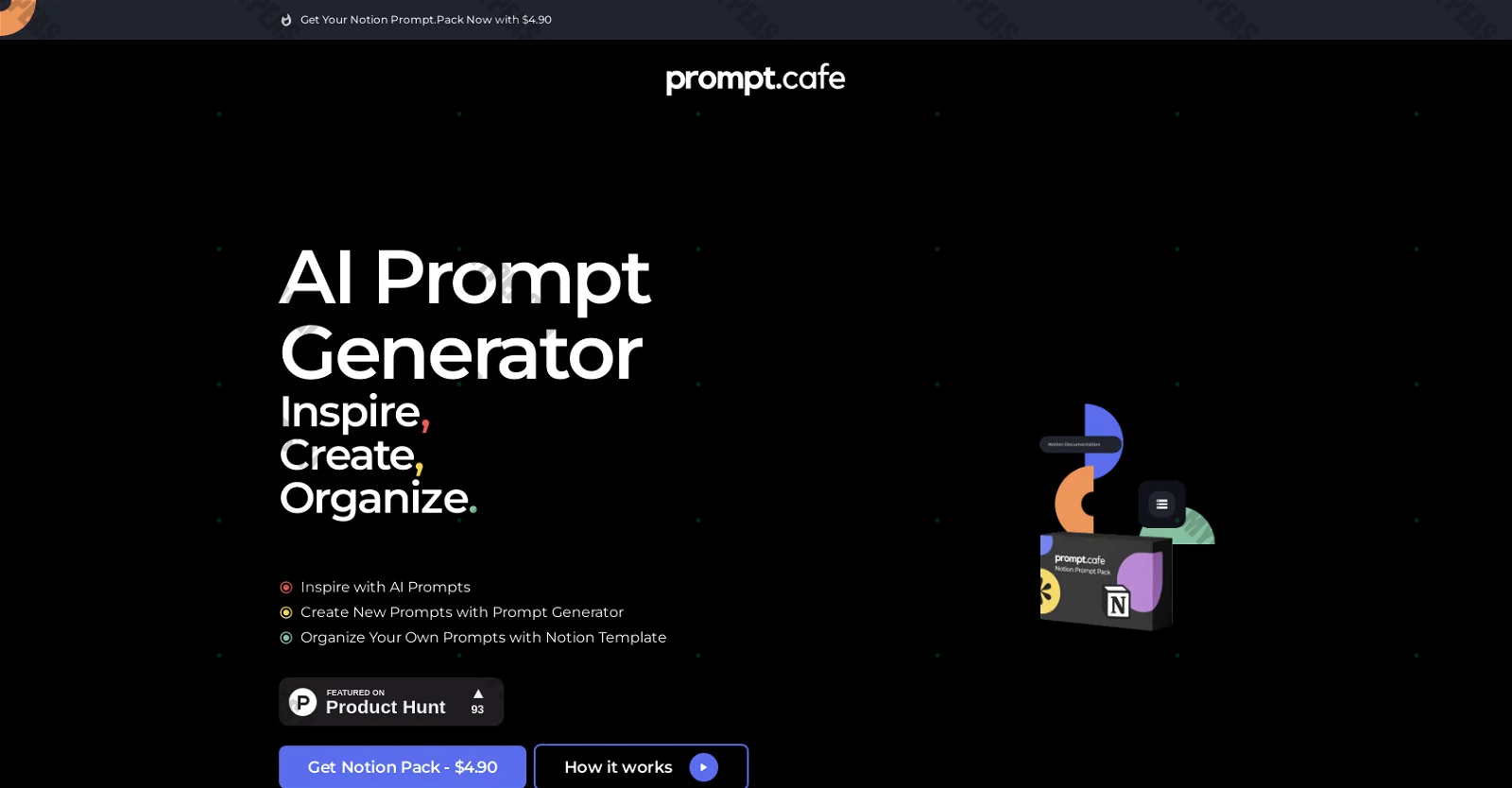 Prompt.Cafe screenshot