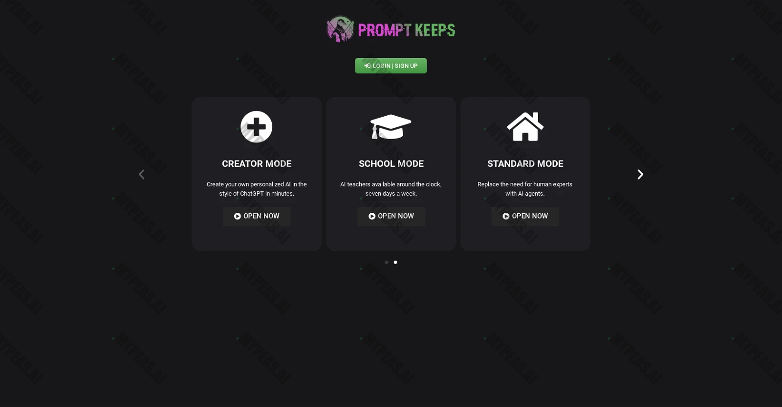 Prompt Keeps screenshot