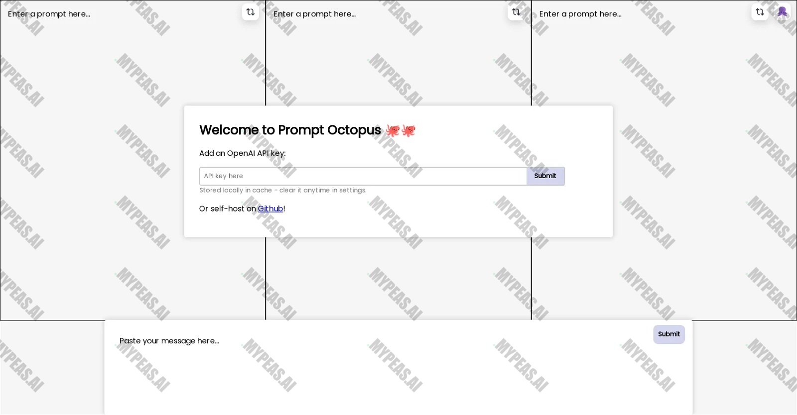 Prompt Octopus screenshot