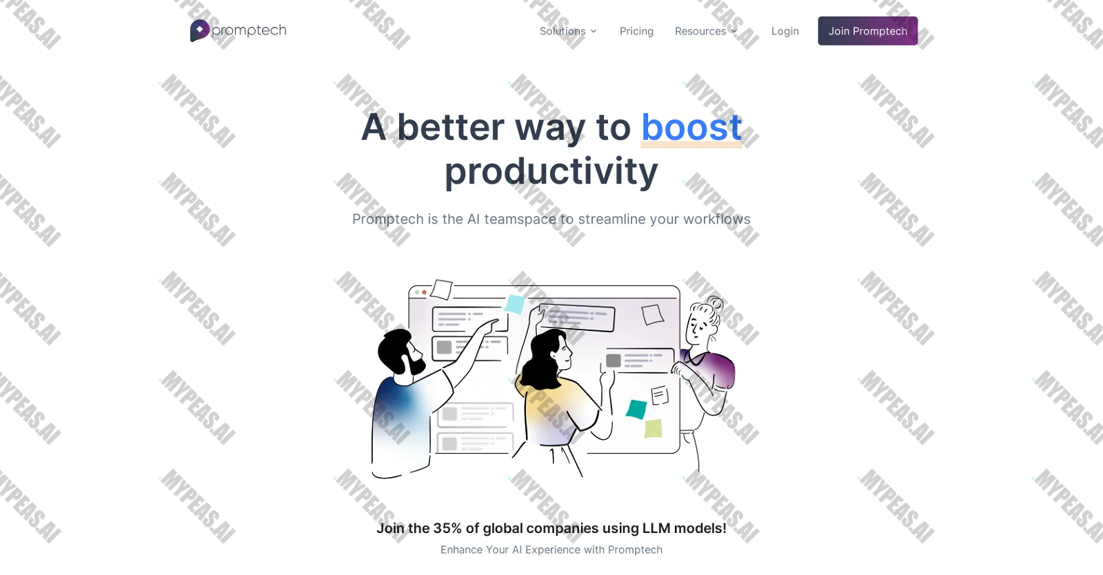 Promptech screenshot