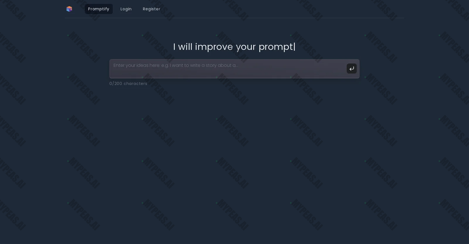 Promptify screenshot