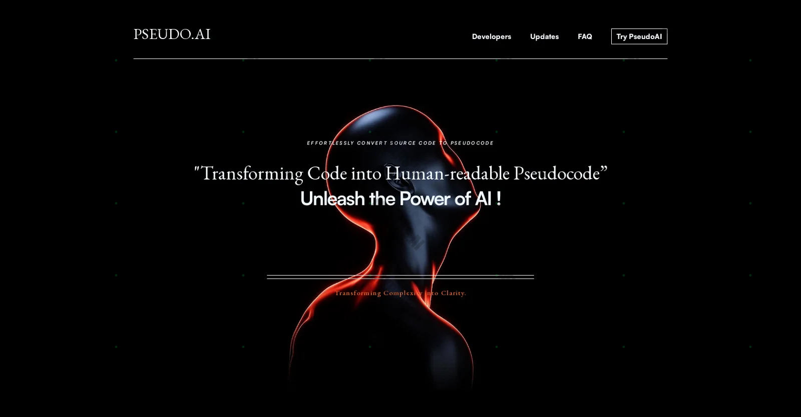 PSEUDO.AI screenshot