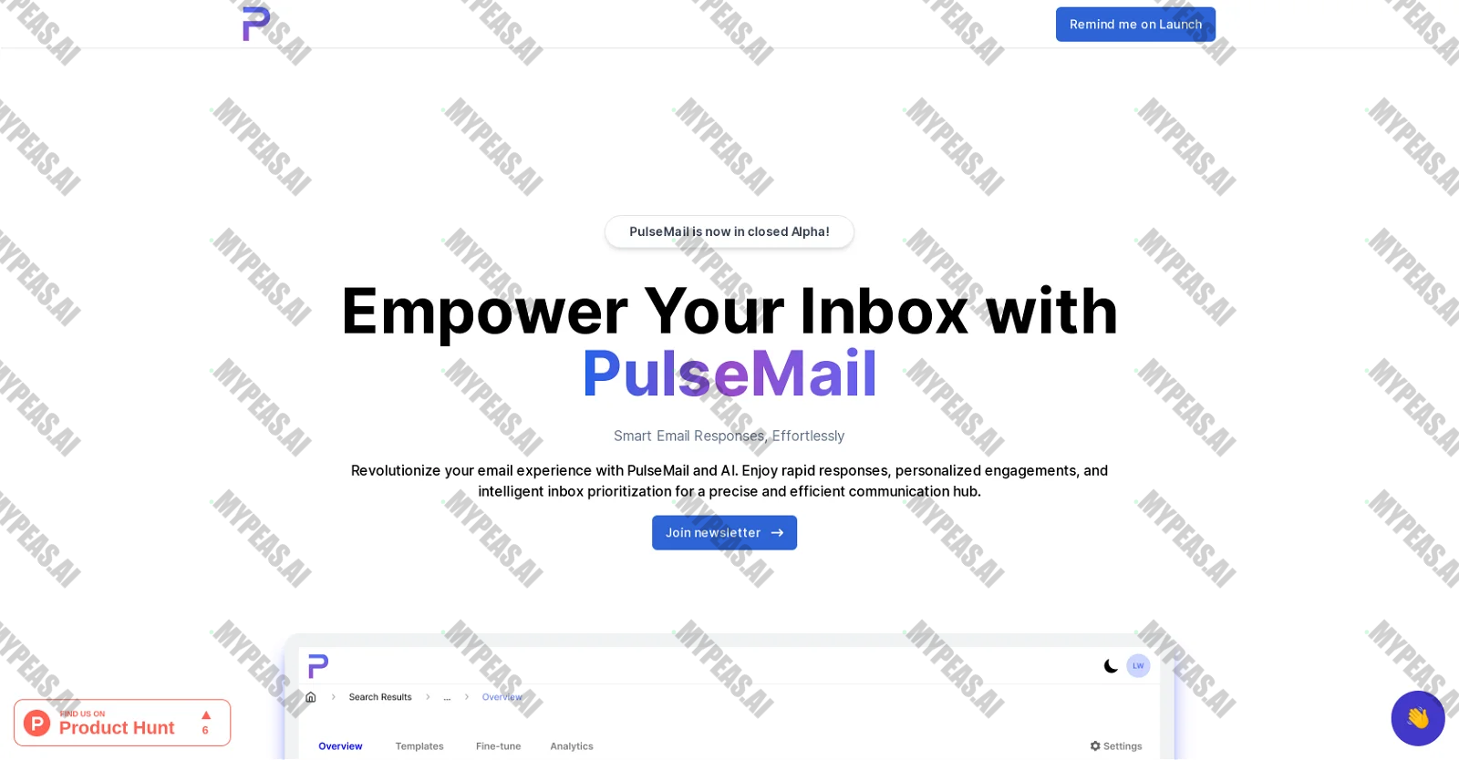 PulseMail screenshot