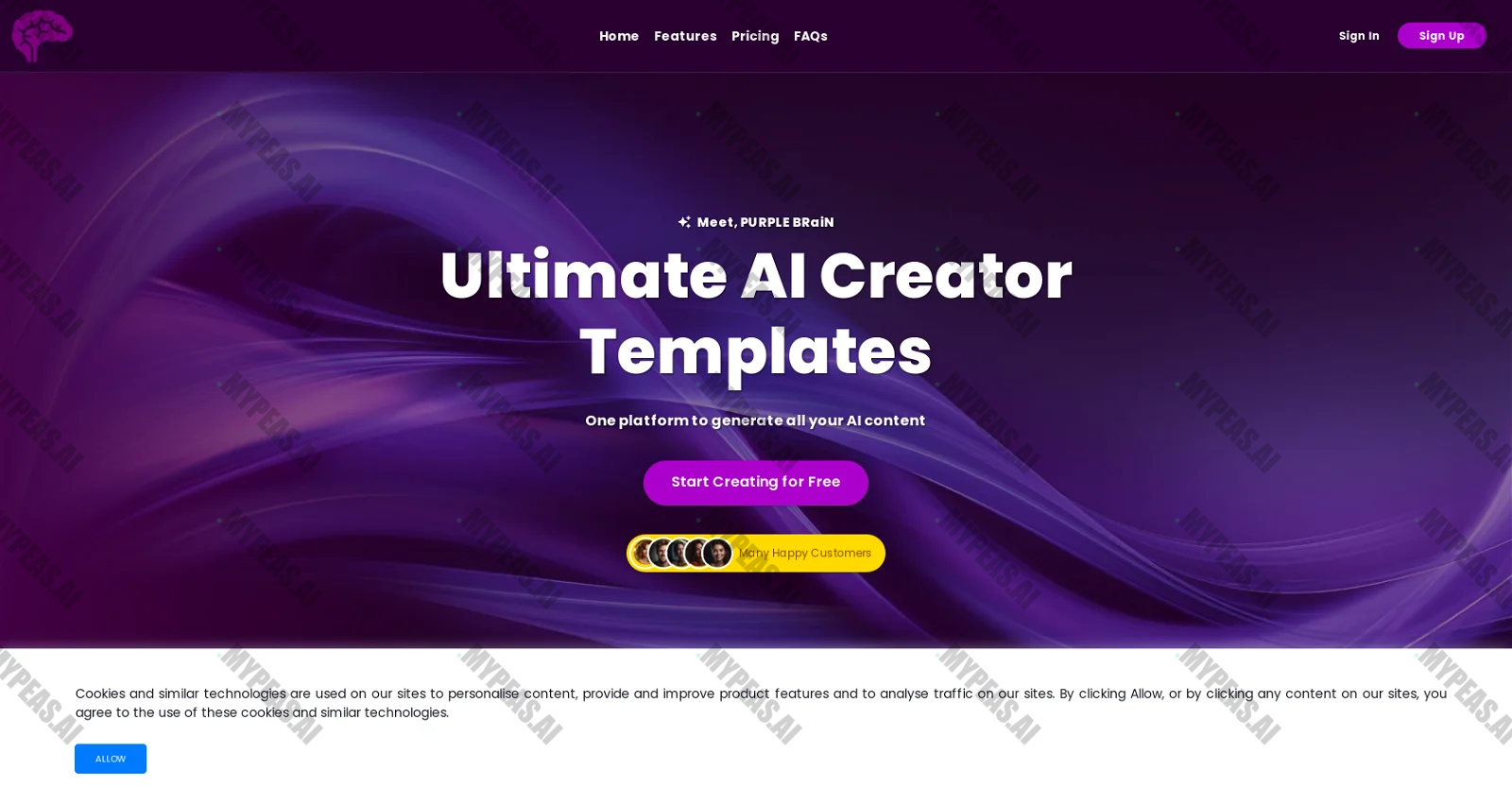 PURPLE BRaiN screenshot