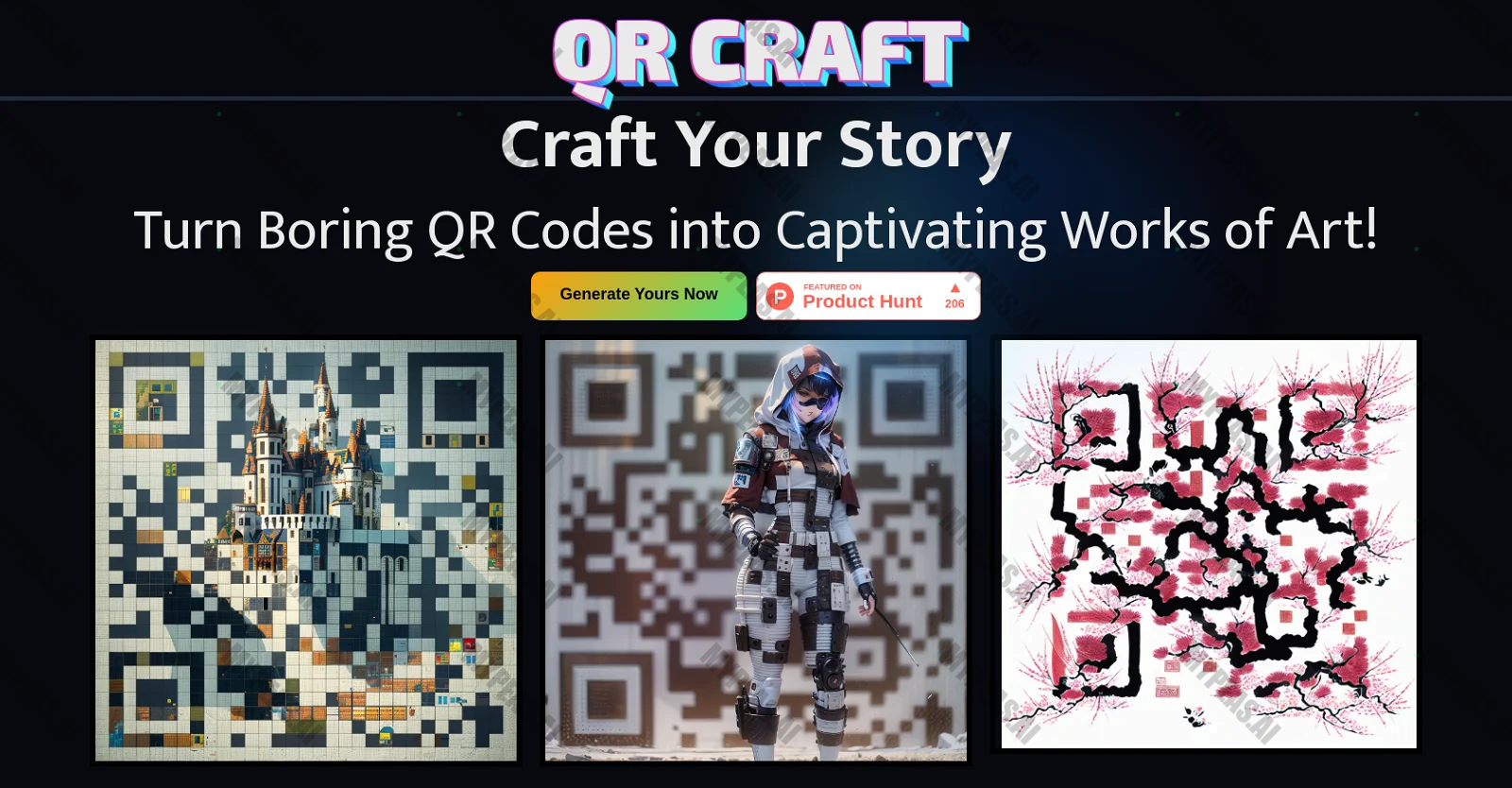 Qrcraft screenshot