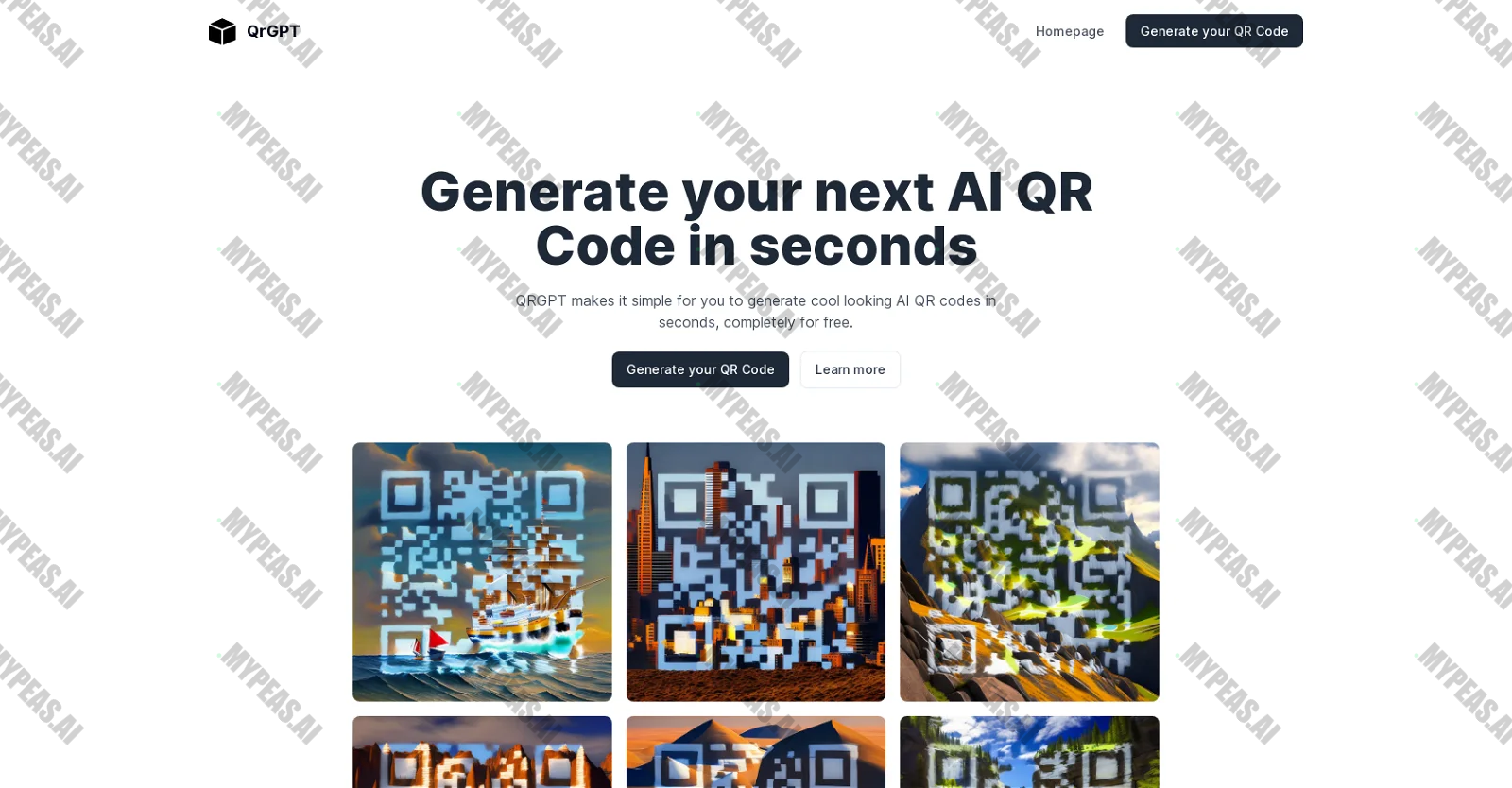 QRGPT screenshot