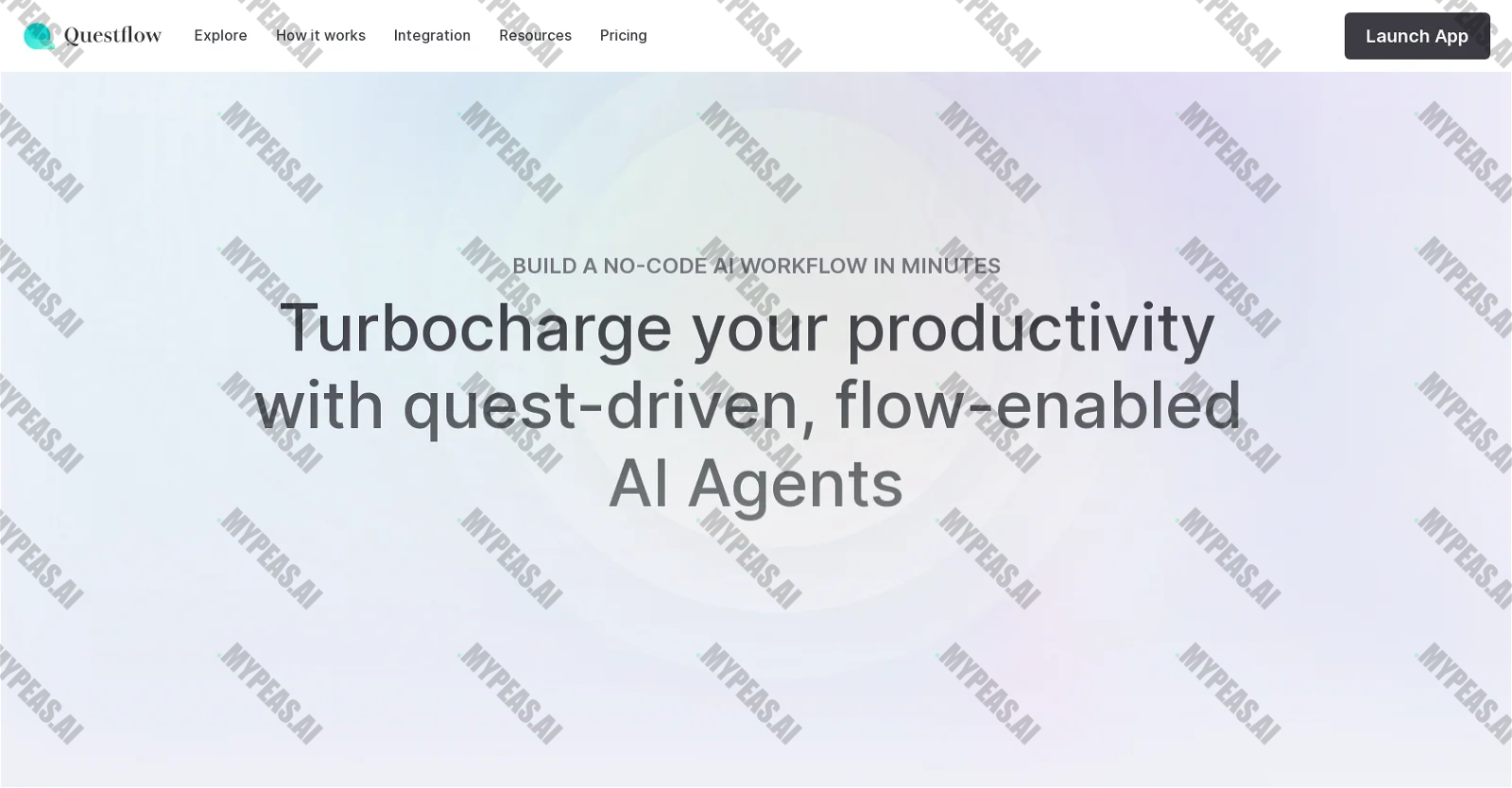 Questflow screenshot