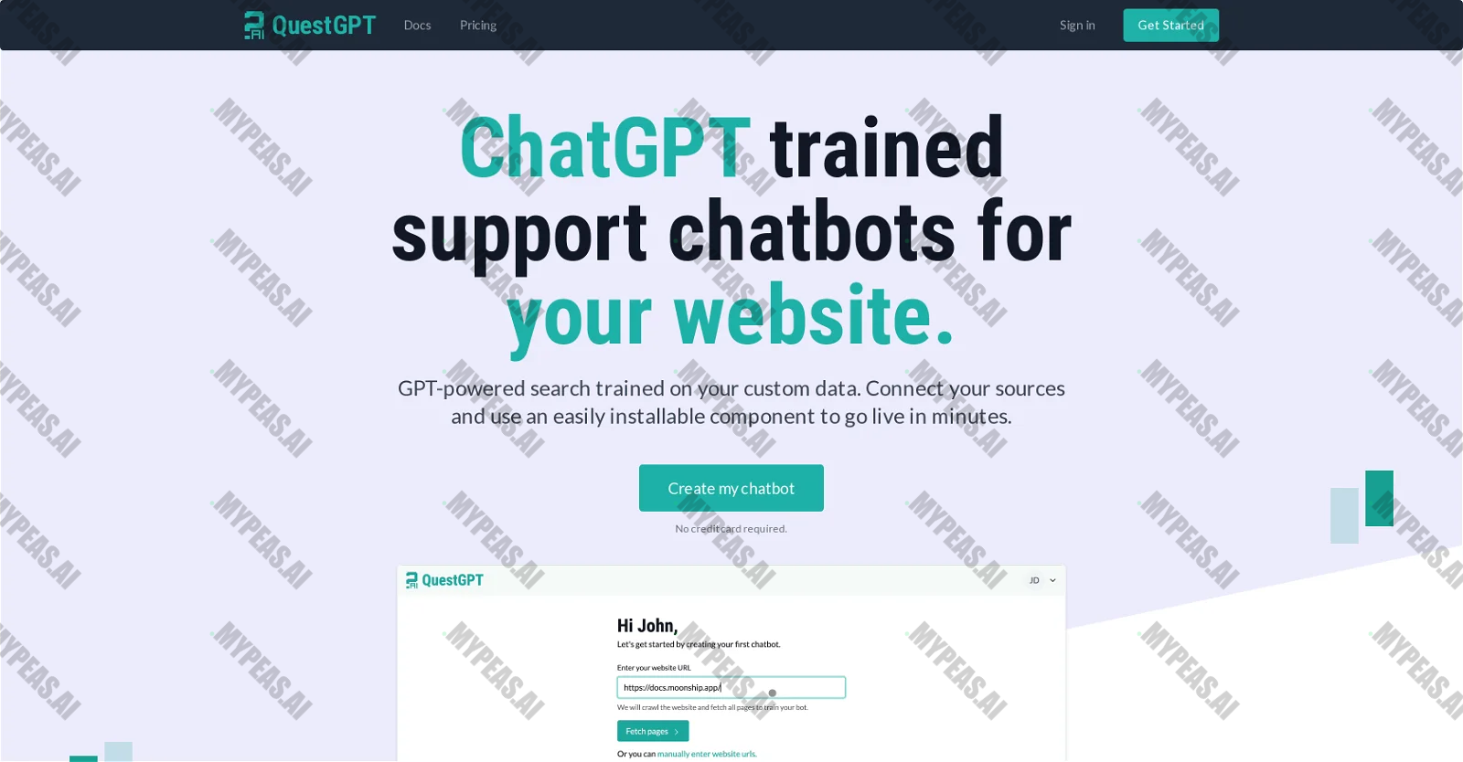 QuestGPT screenshot