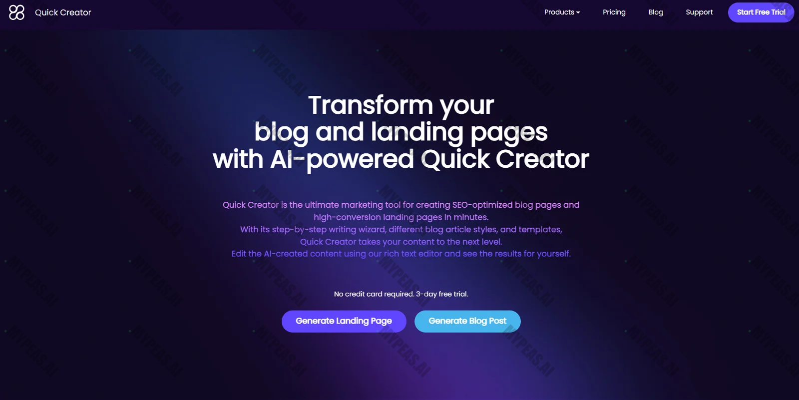 Quick Creator screenshot