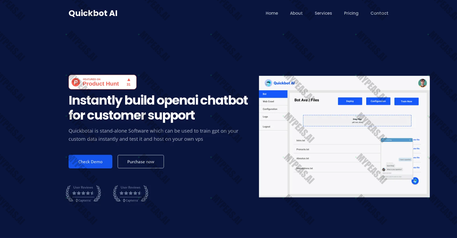 Quickbotai screenshot