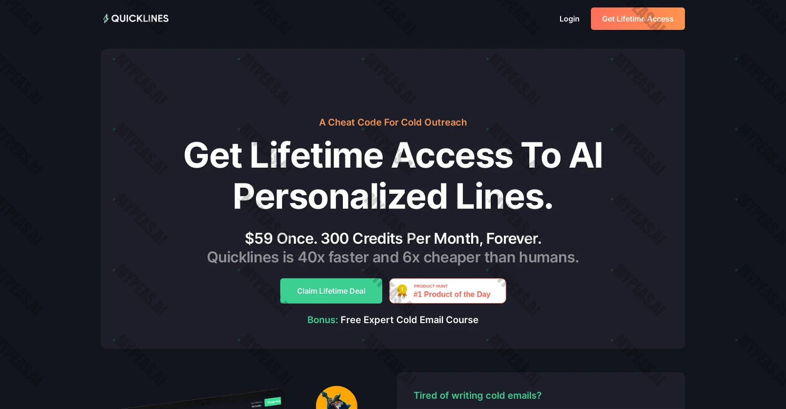Quicklines screenshot