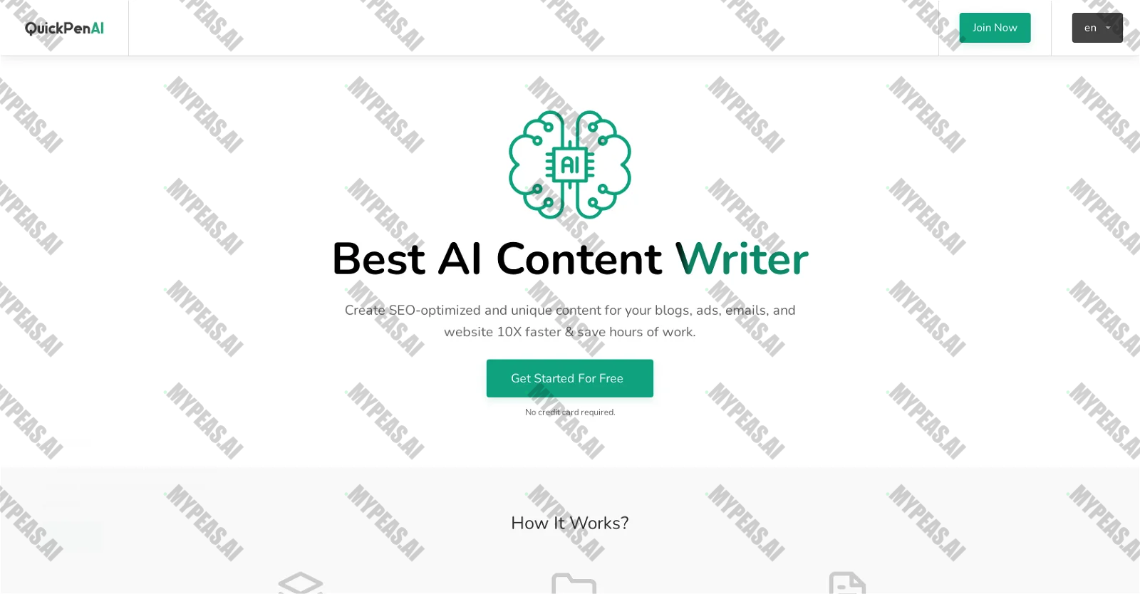 QuickPenAI screenshot