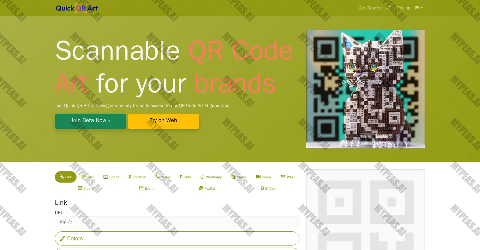 QuickQR screenshot