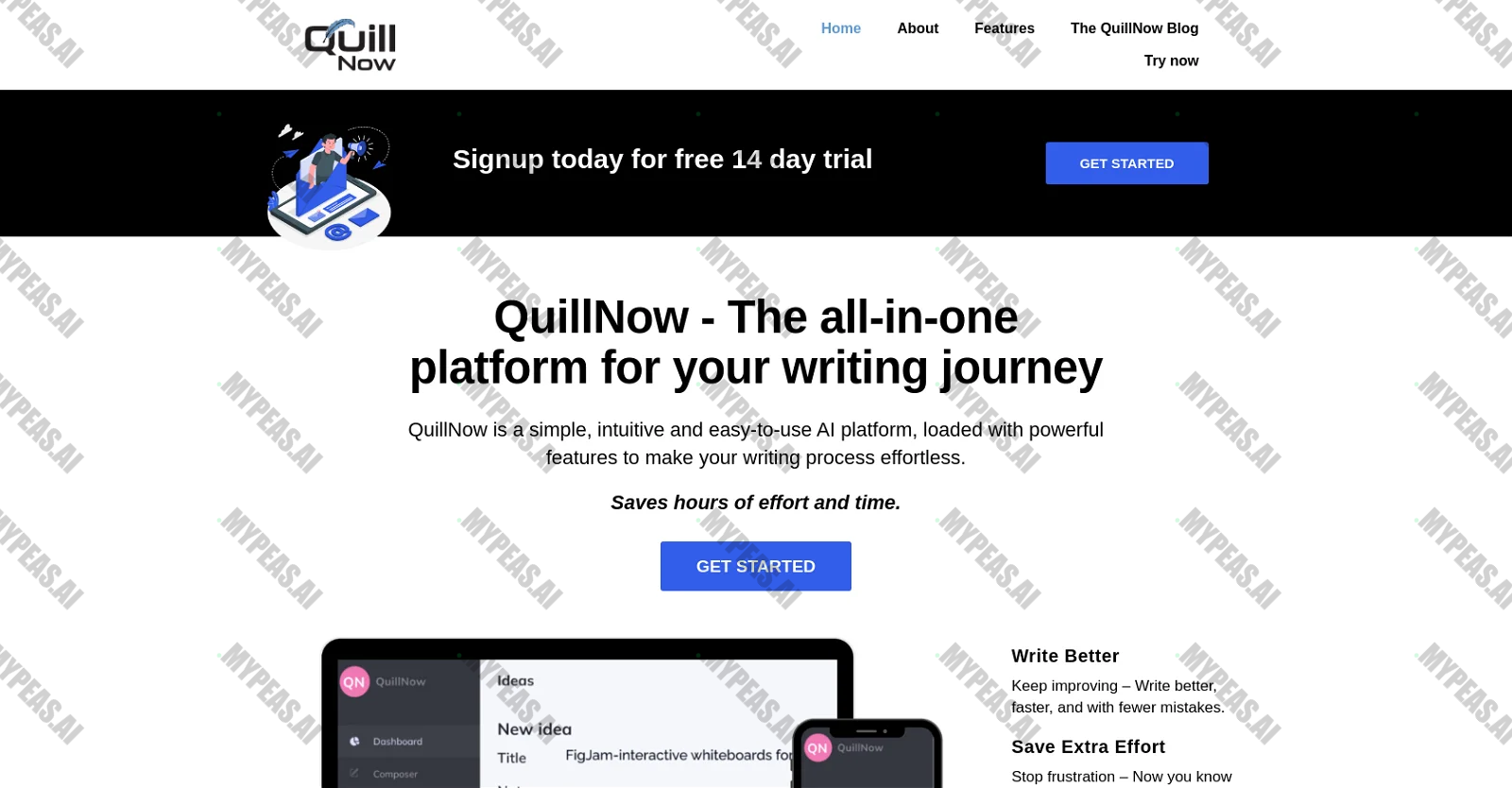 Quillnow screenshot
