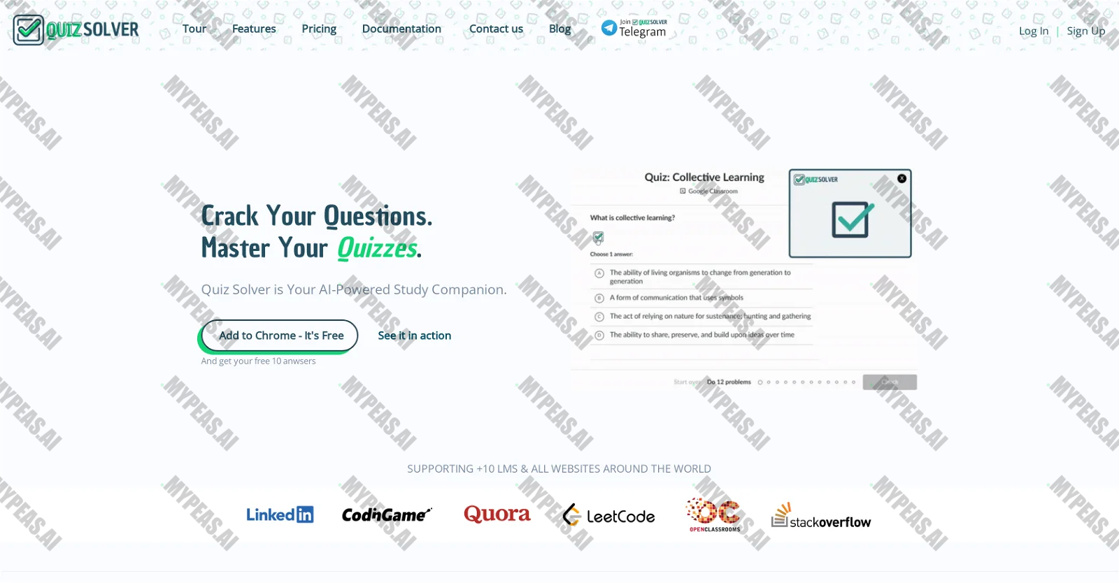 QuizSolver screenshot