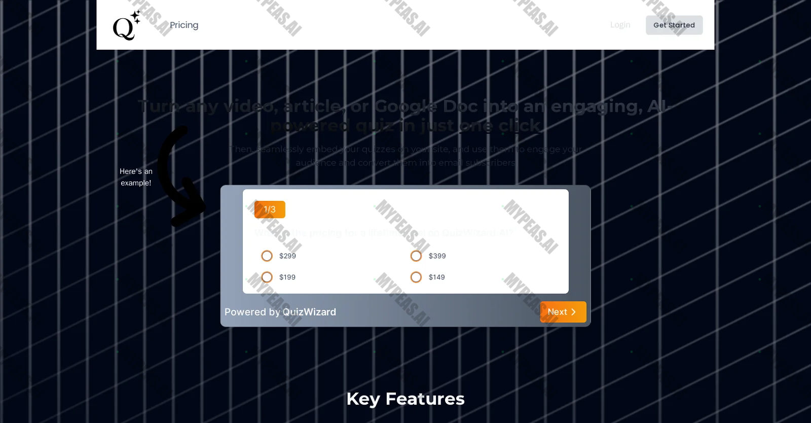 QuizWizard screenshot