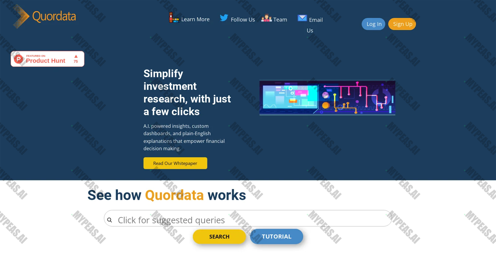 Quordata screenshot