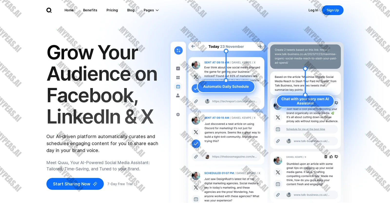 Quuu screenshot