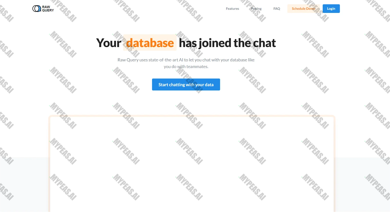 Raw Query screenshot
