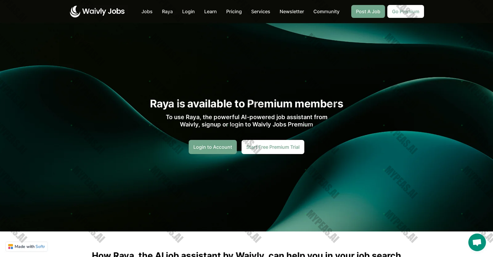 Raya screenshot