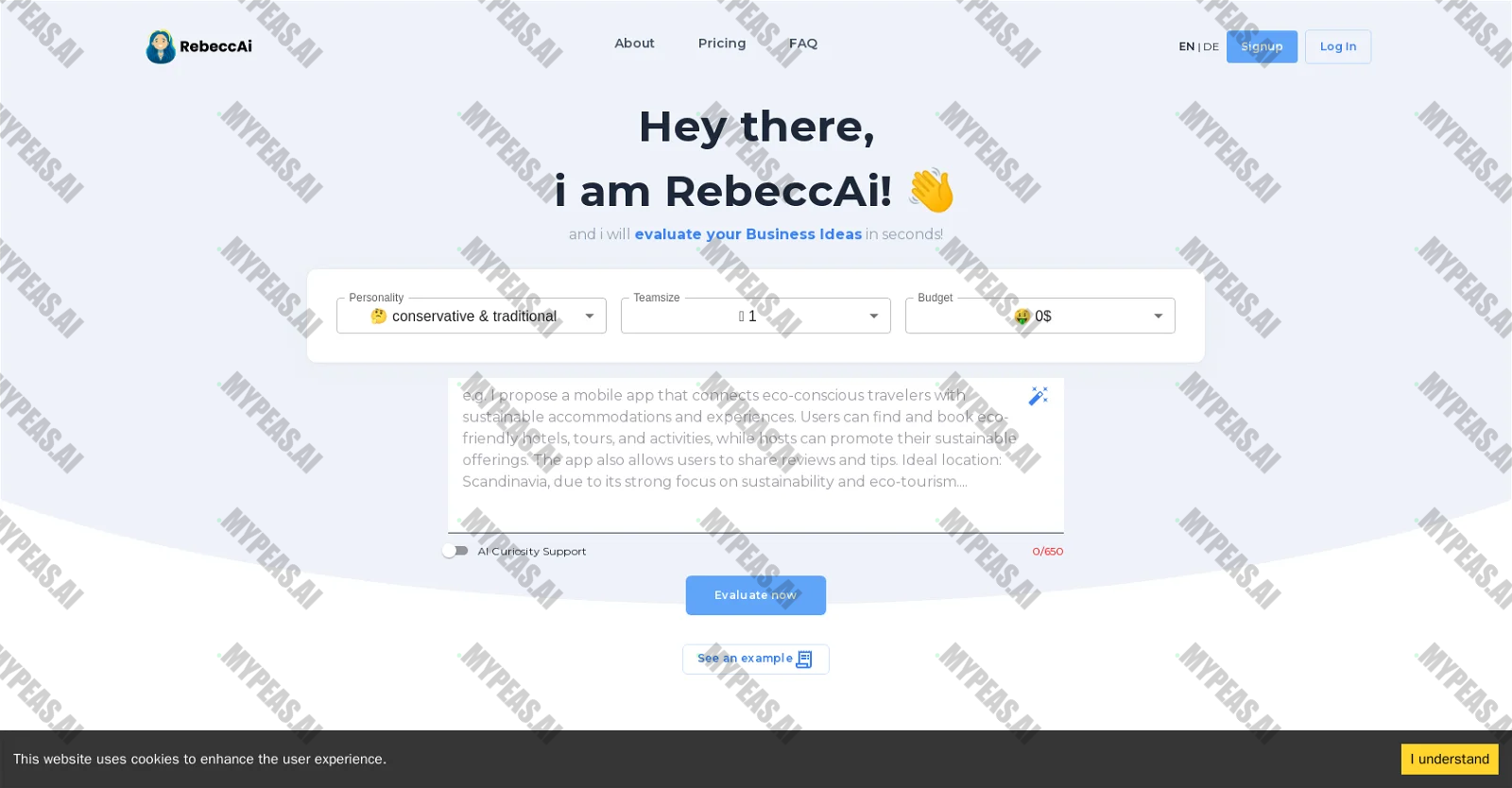RebeccAi screenshot