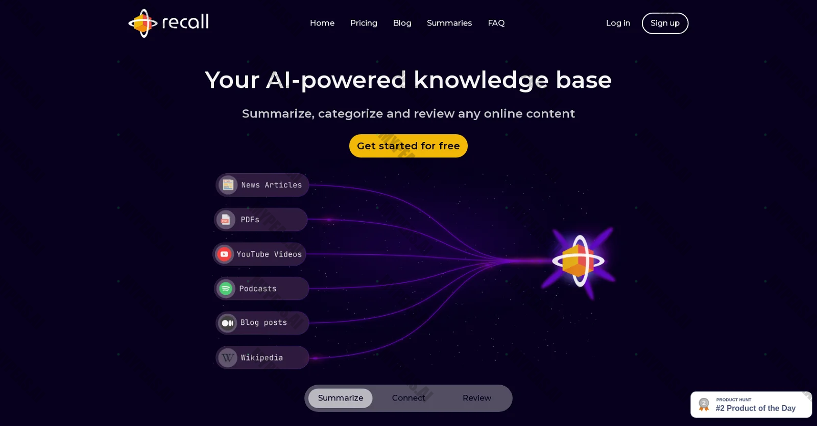 Recall screenshot