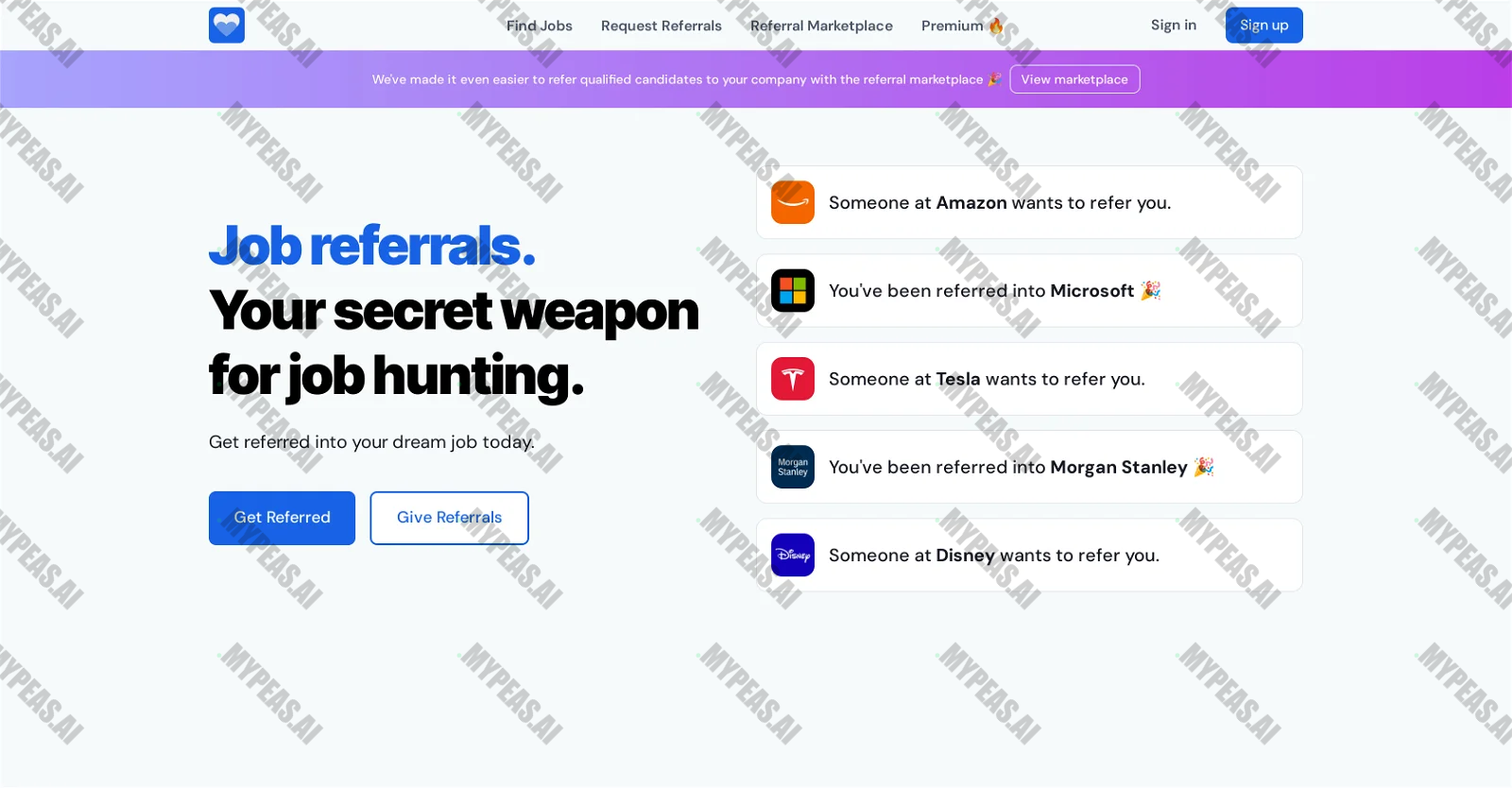ReferMe screenshot
