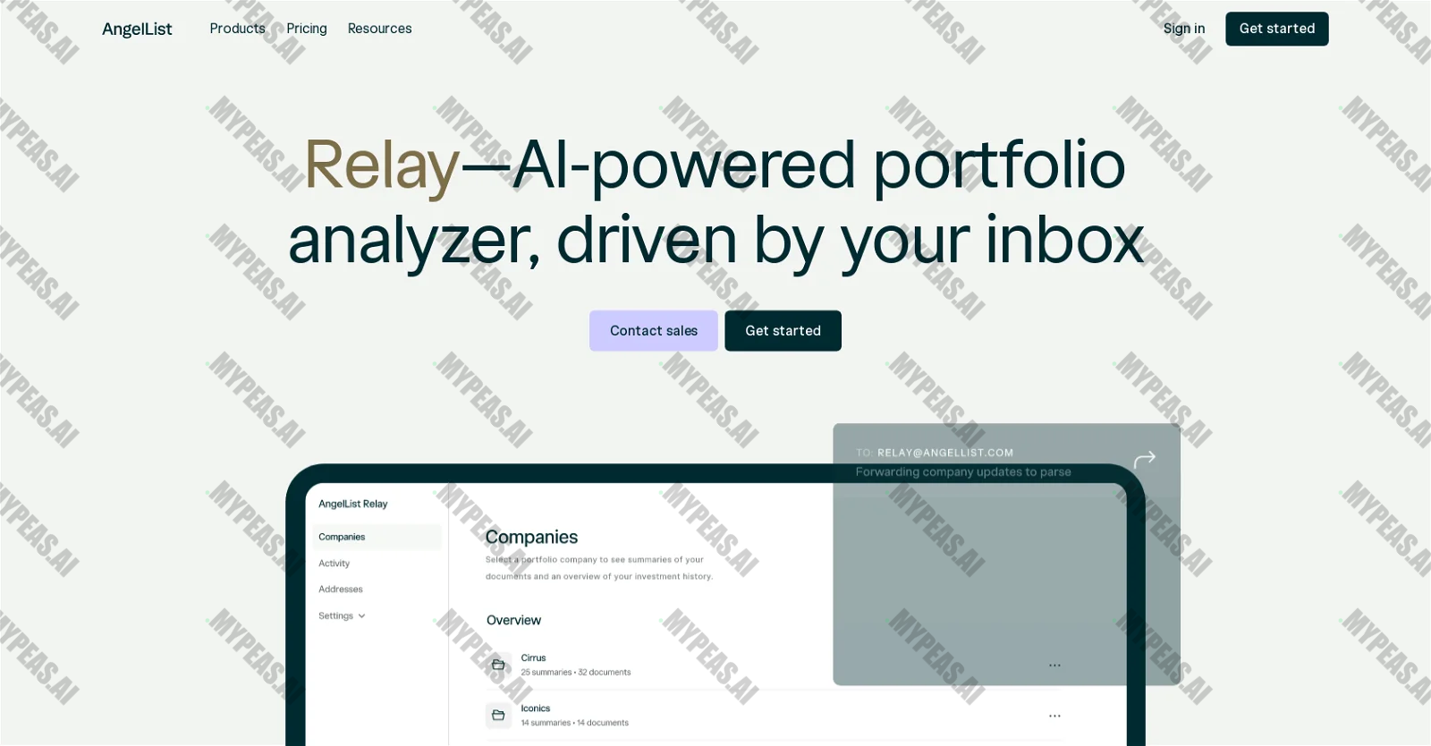 Relay screenshot
