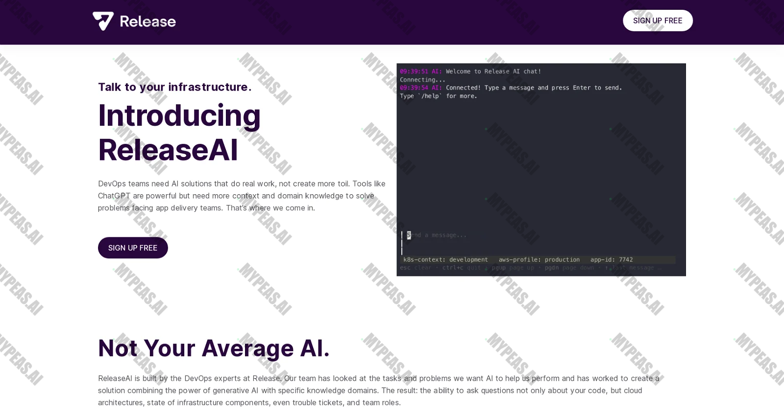 Release.ai screenshot