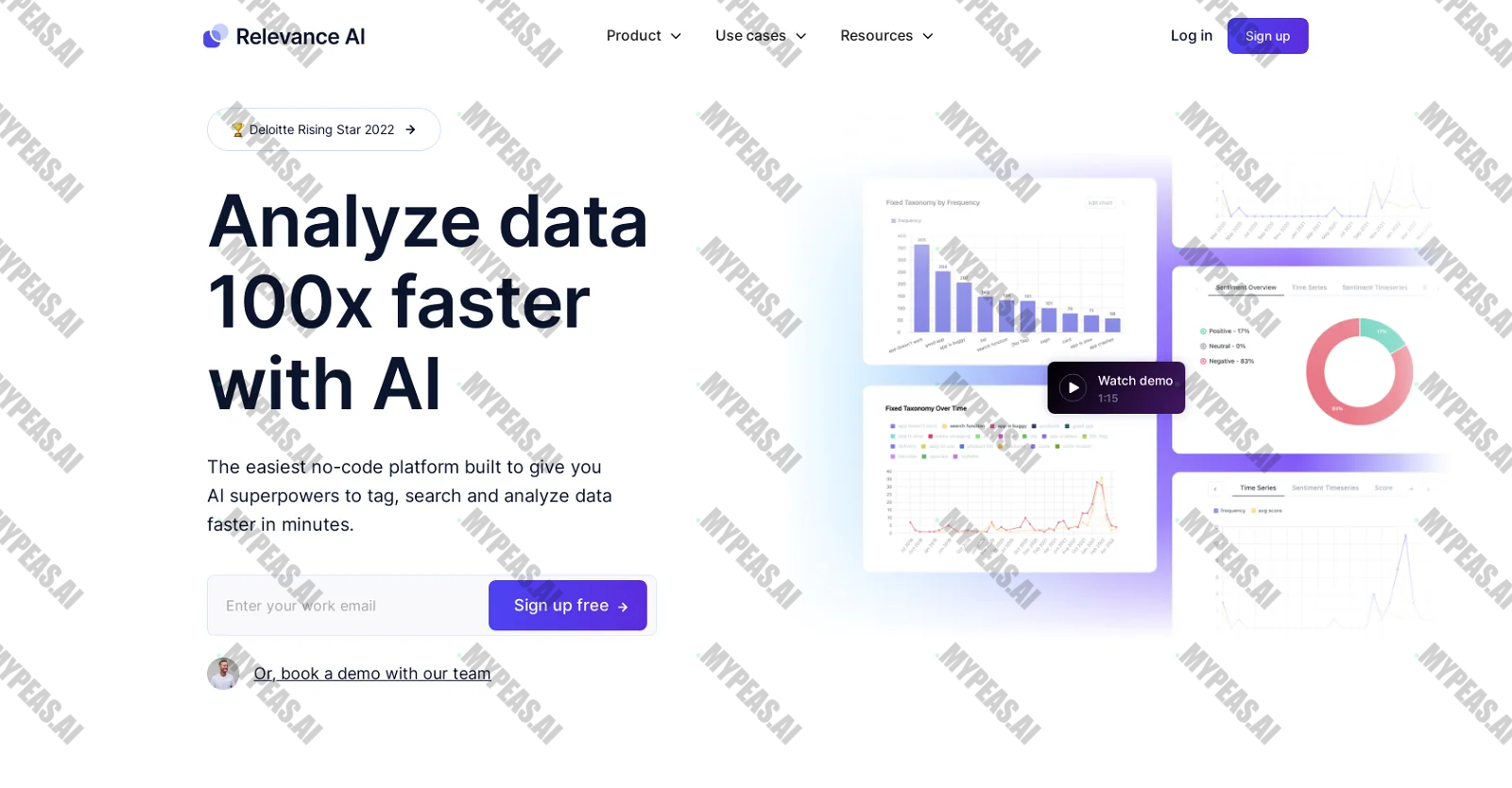 Relevance AI screenshot
