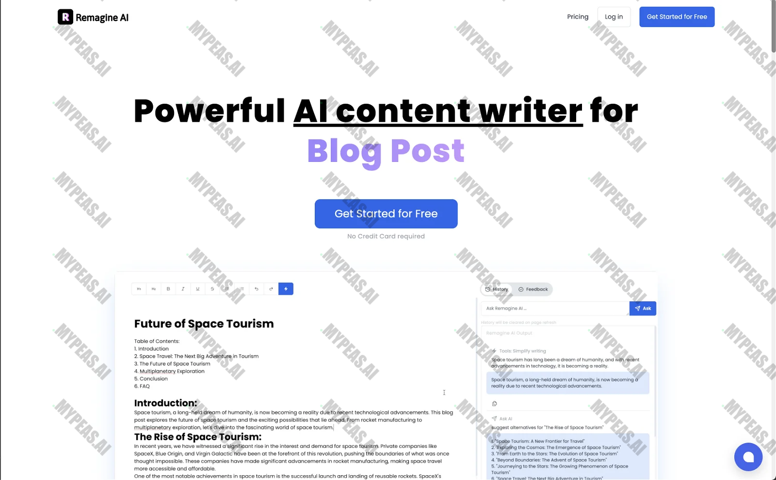 RemagineAI screenshot