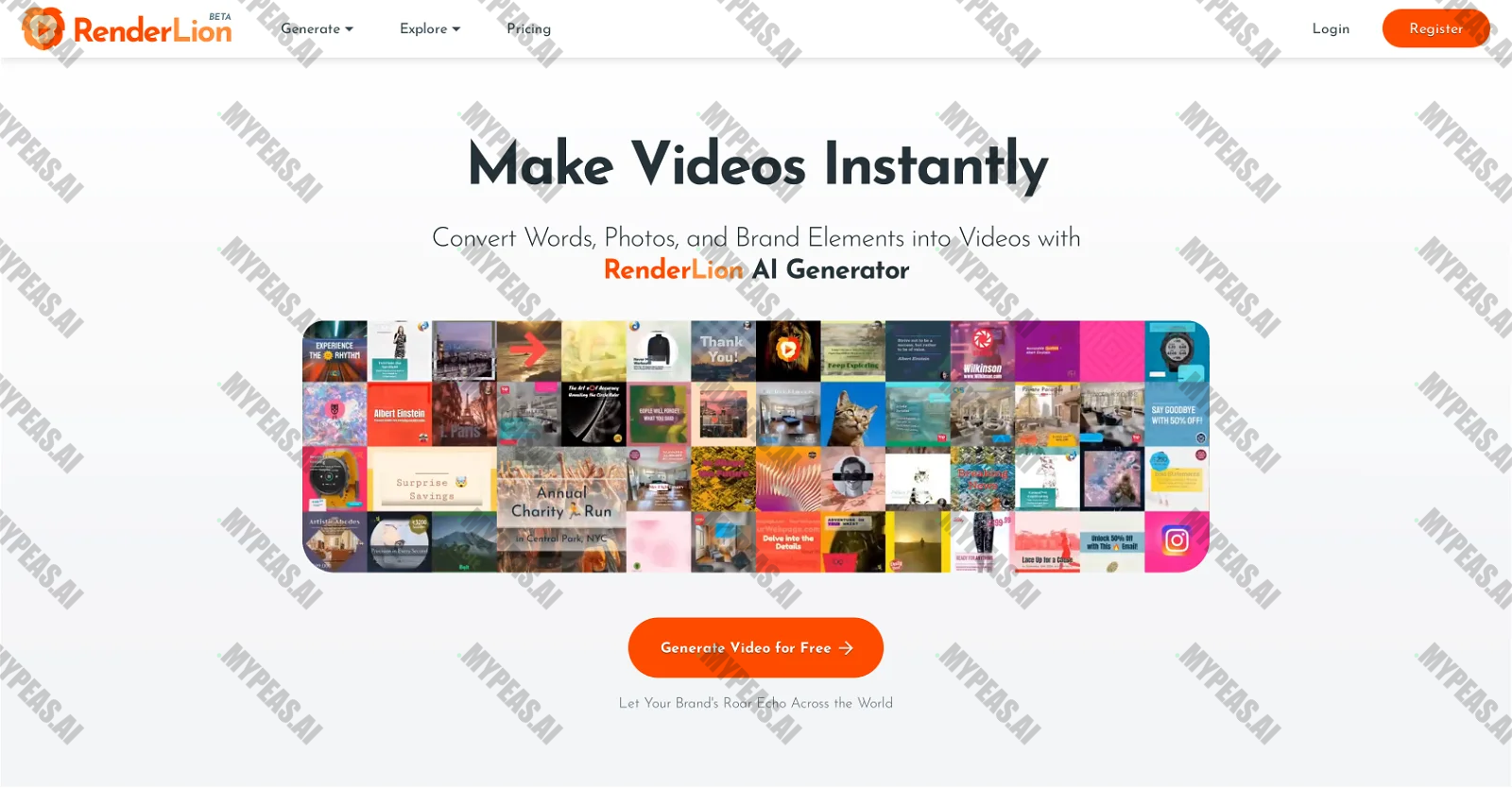 RenderLion screenshot