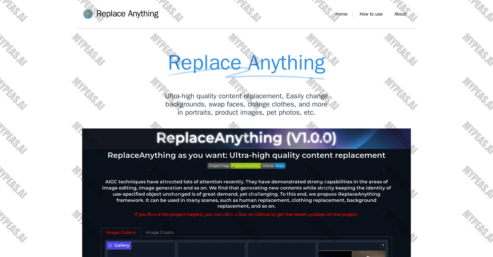 Replace Anything screenshot