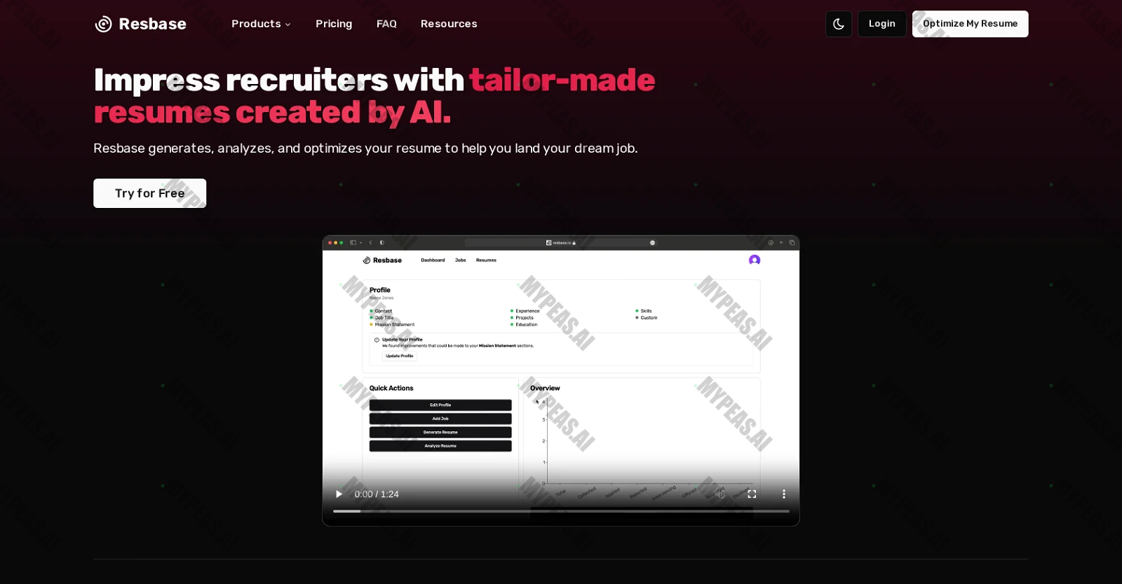 Resbase screenshot