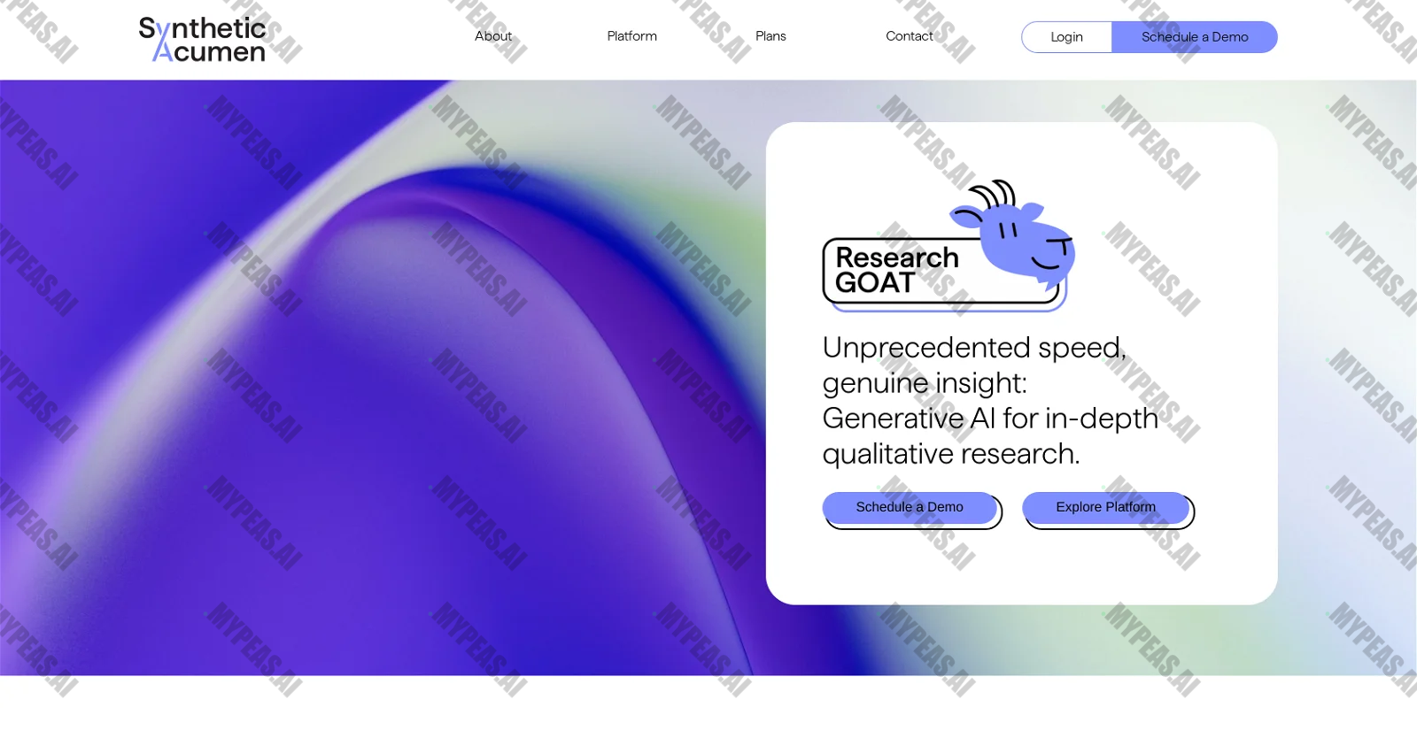 Research Goat screenshot