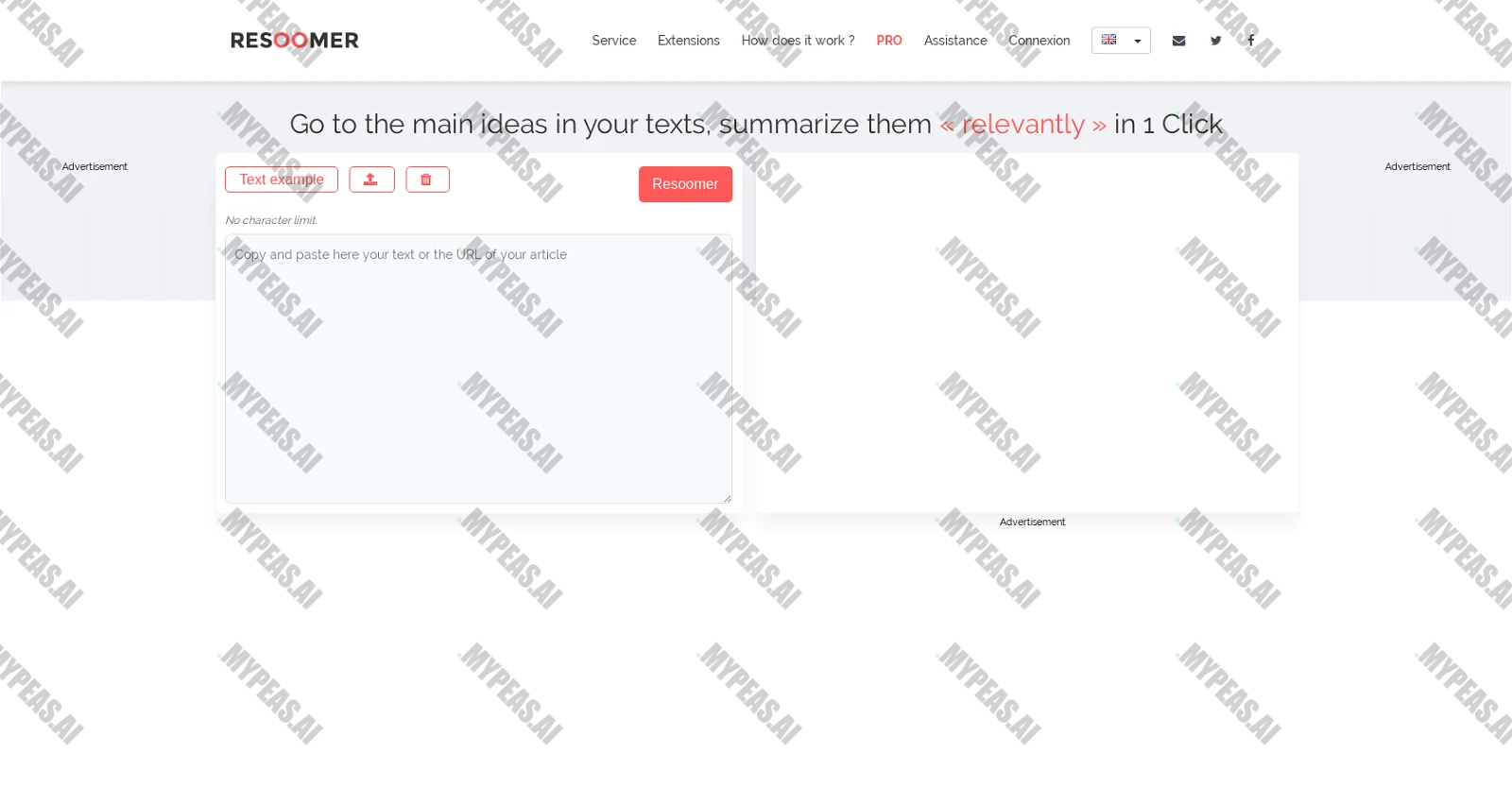 Resoomer screenshot