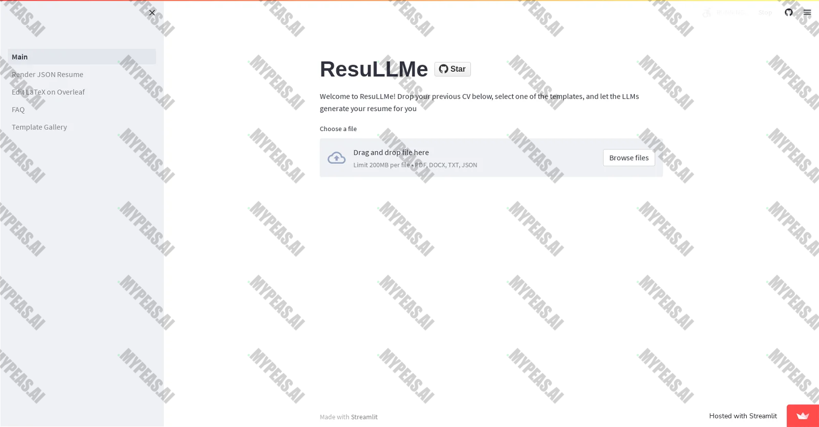 ResuLLMe screenshot