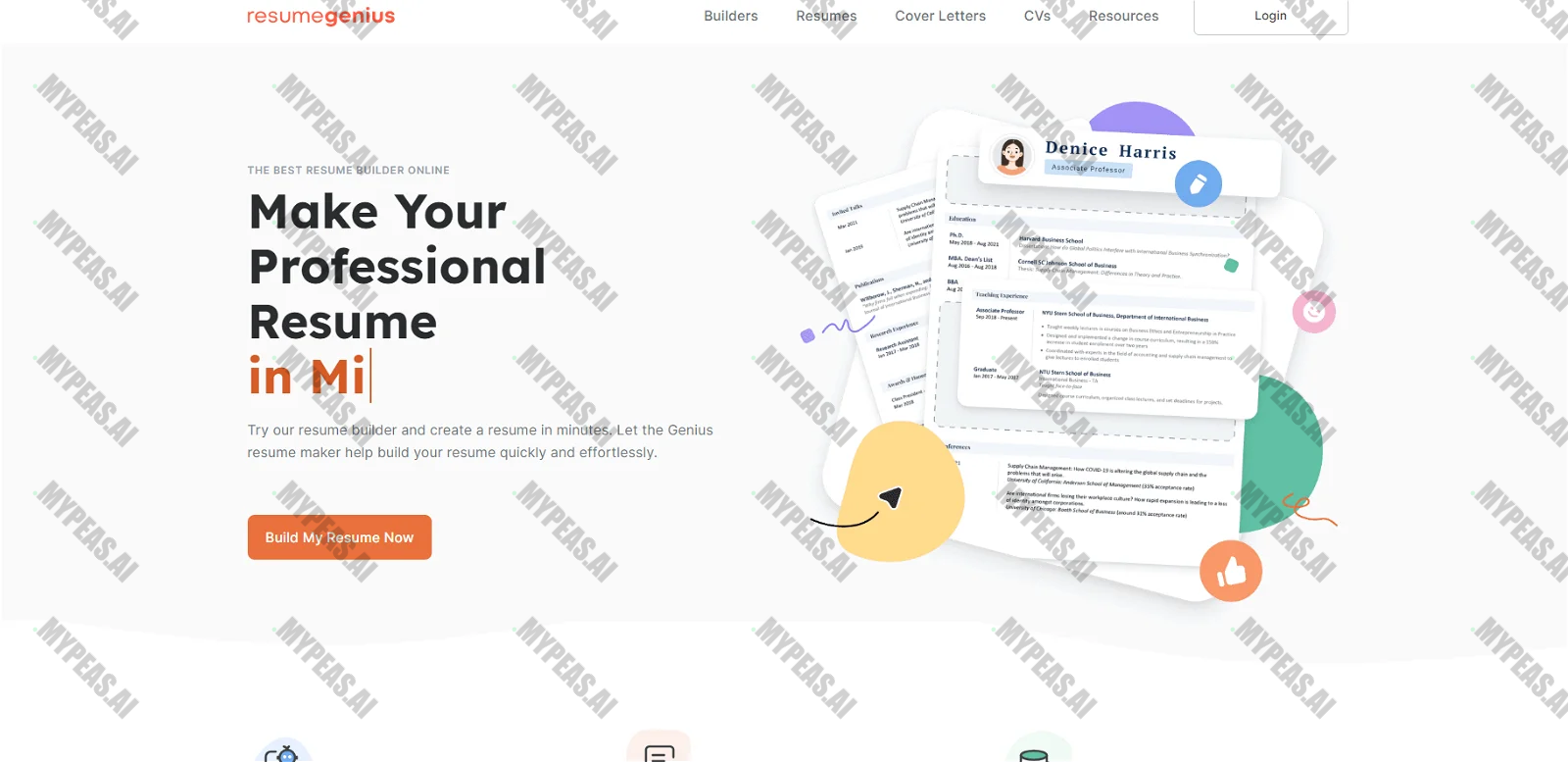 Resume Genius screenshot