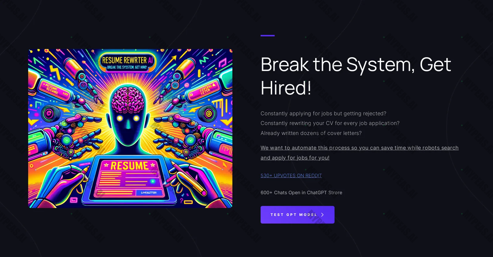 Resume Rewriter AI screenshot
