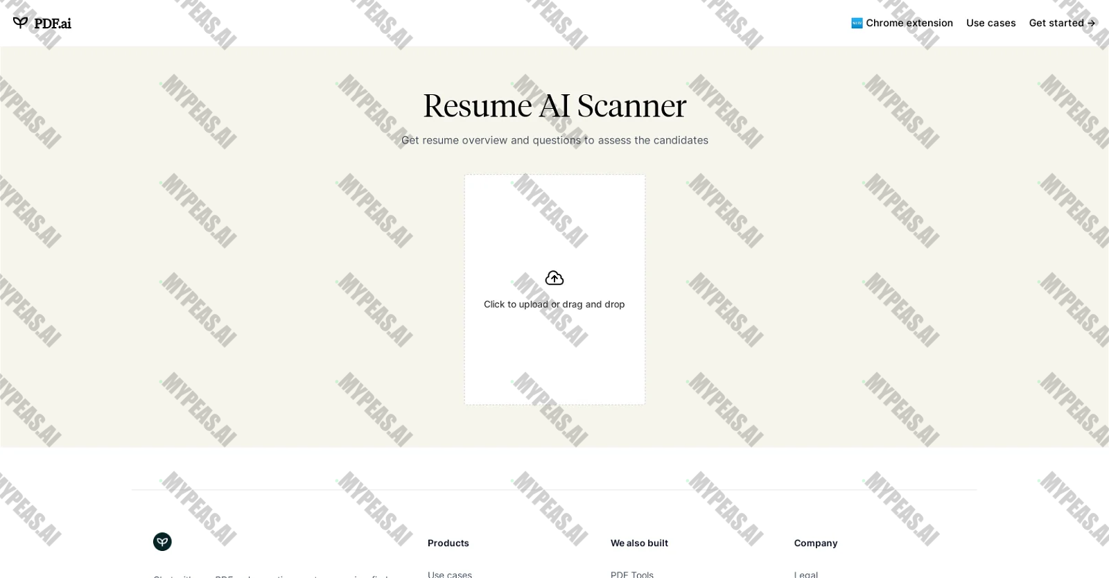 Resume Scanner screenshot