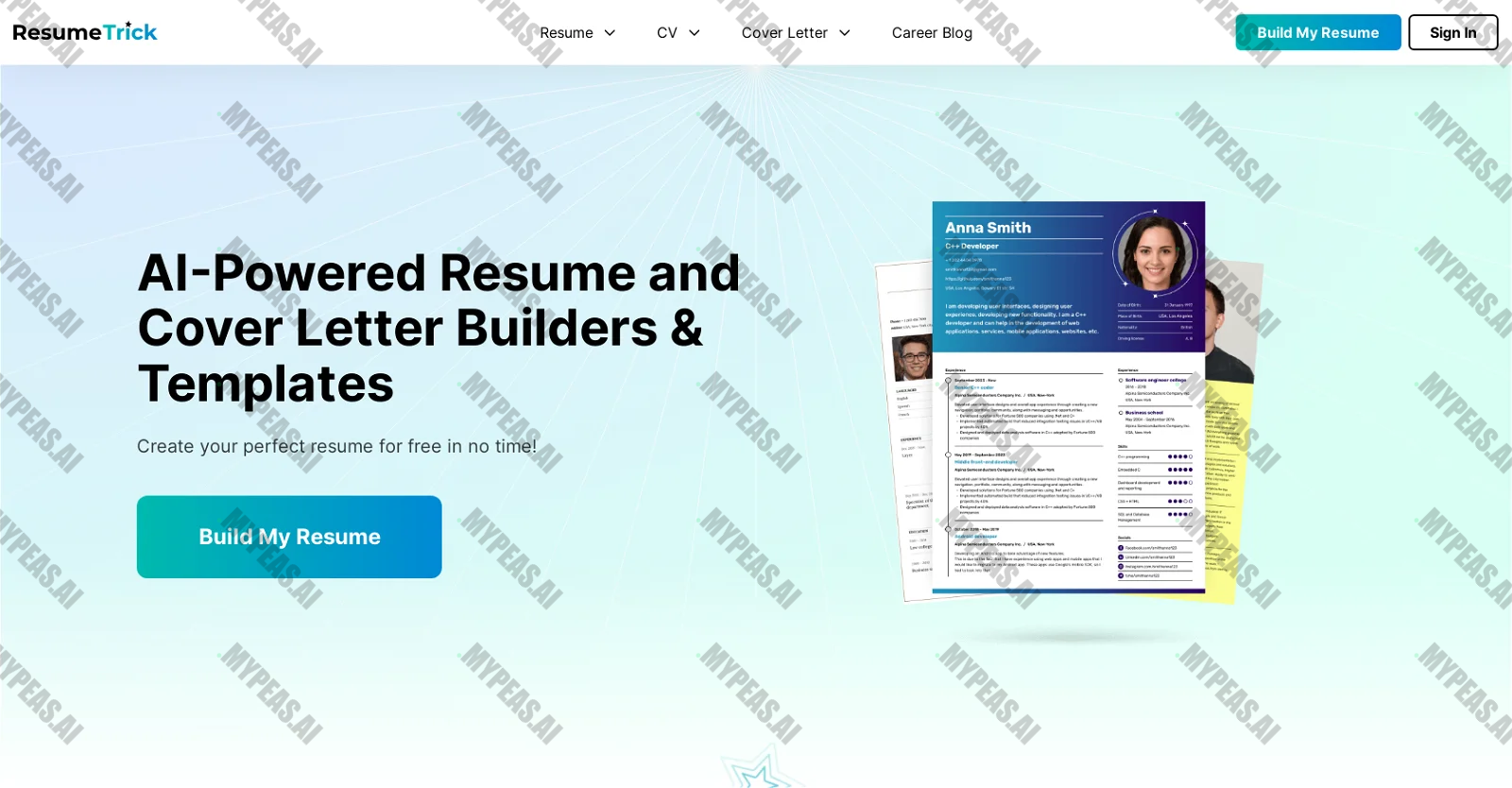 Resume Trick screenshot