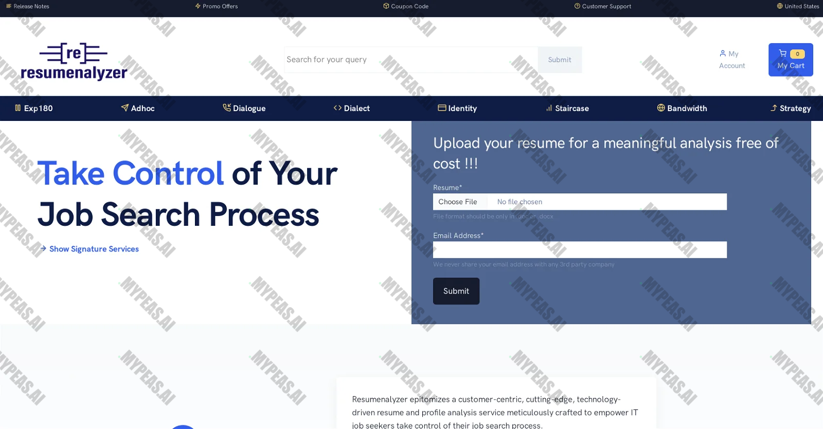 Resumenalyzer screenshot