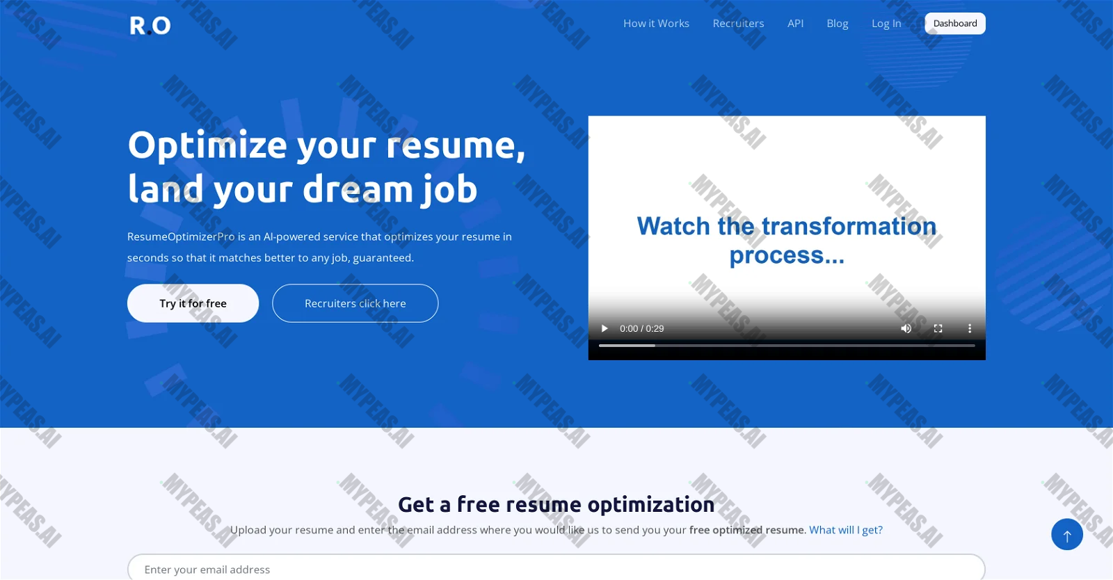 ResumeOptimizerPro screenshot