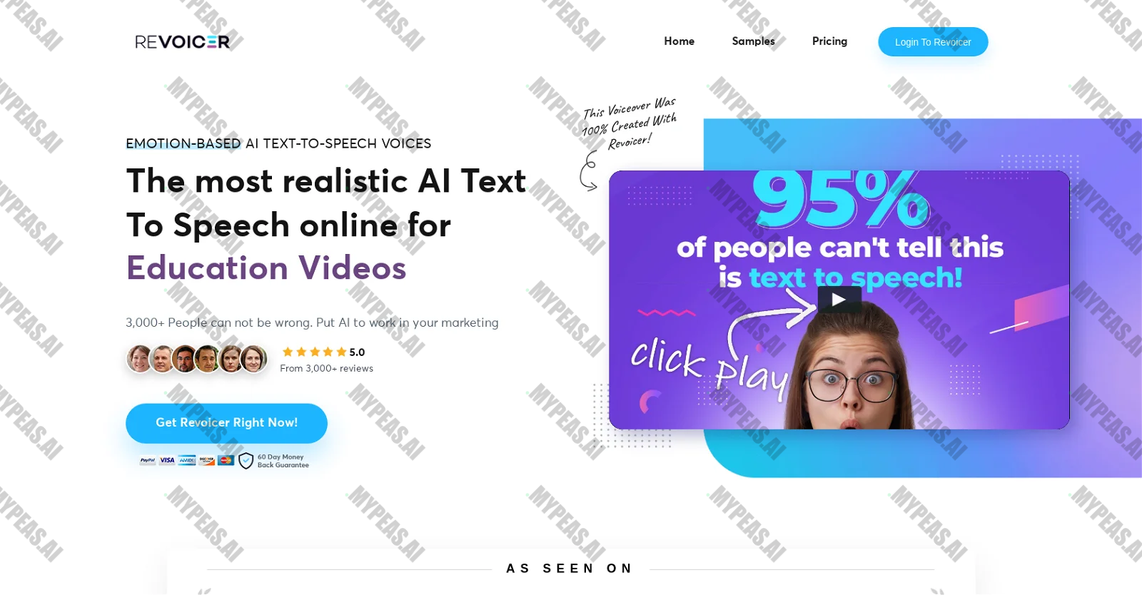 Revoicer screenshot