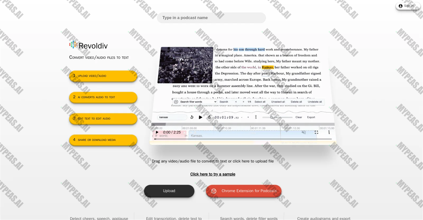 Revoldiv screenshot