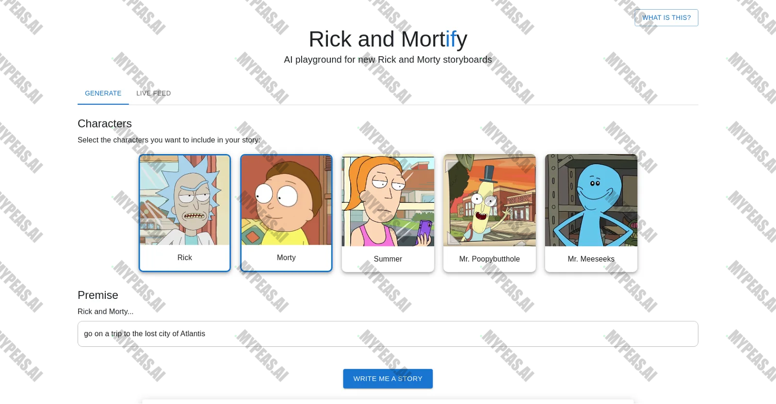 Rick and Mortify screenshot