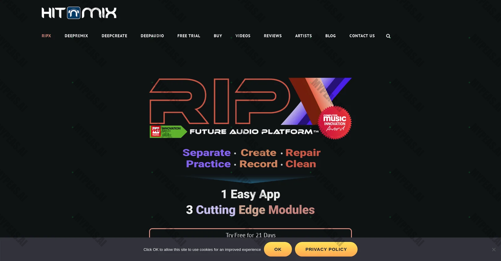 RipX screenshot