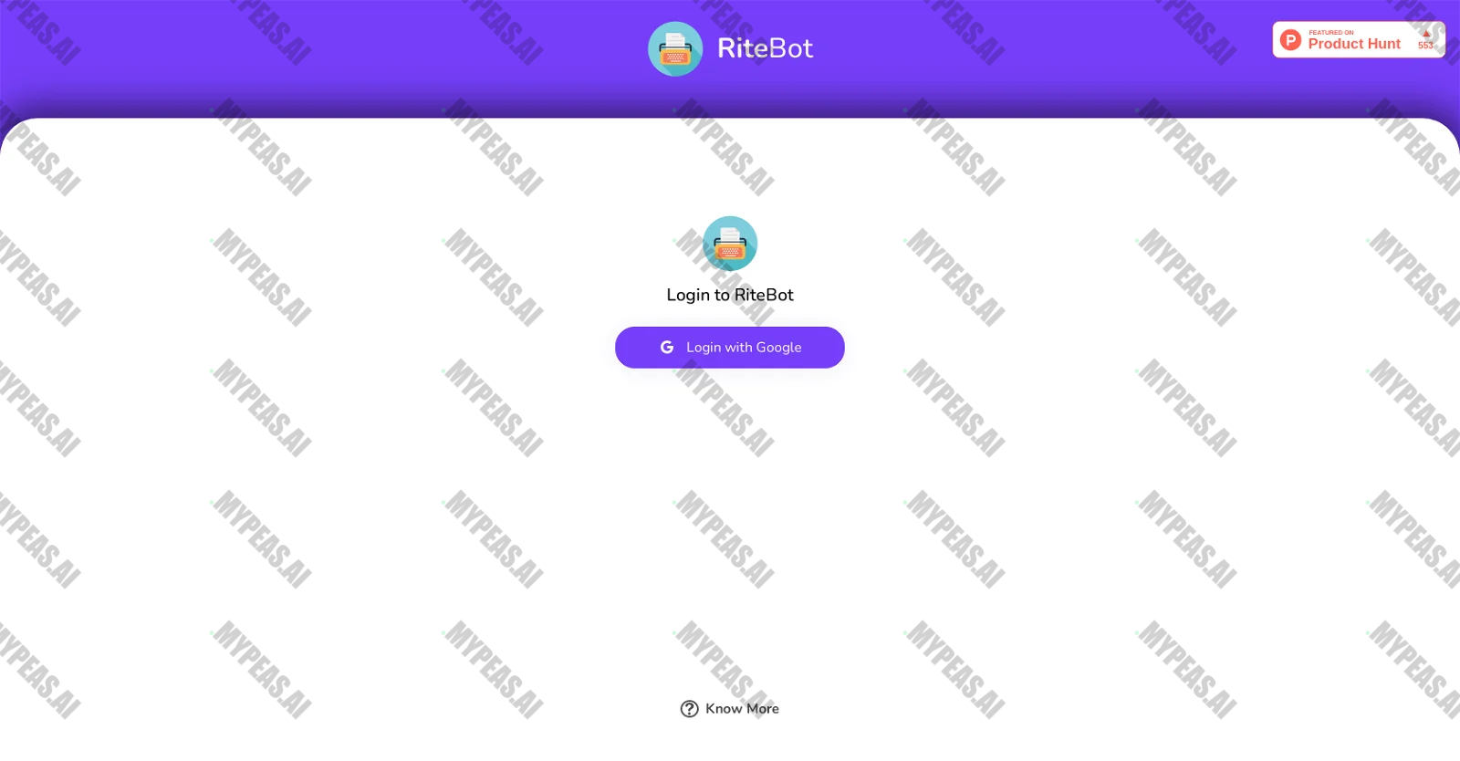 RiteBot screenshot