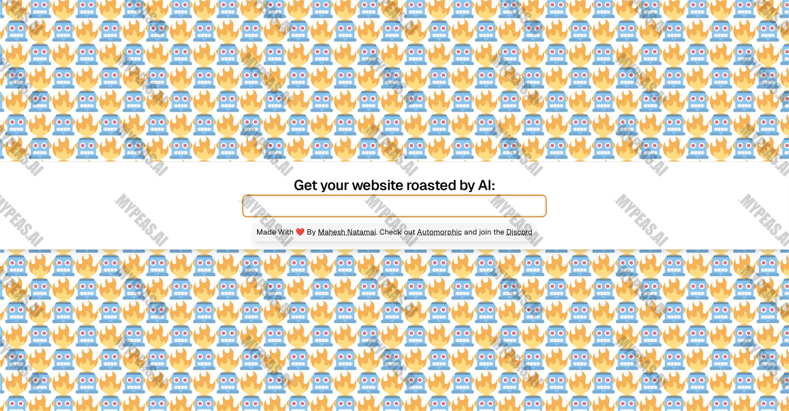Roast A Site screenshot
