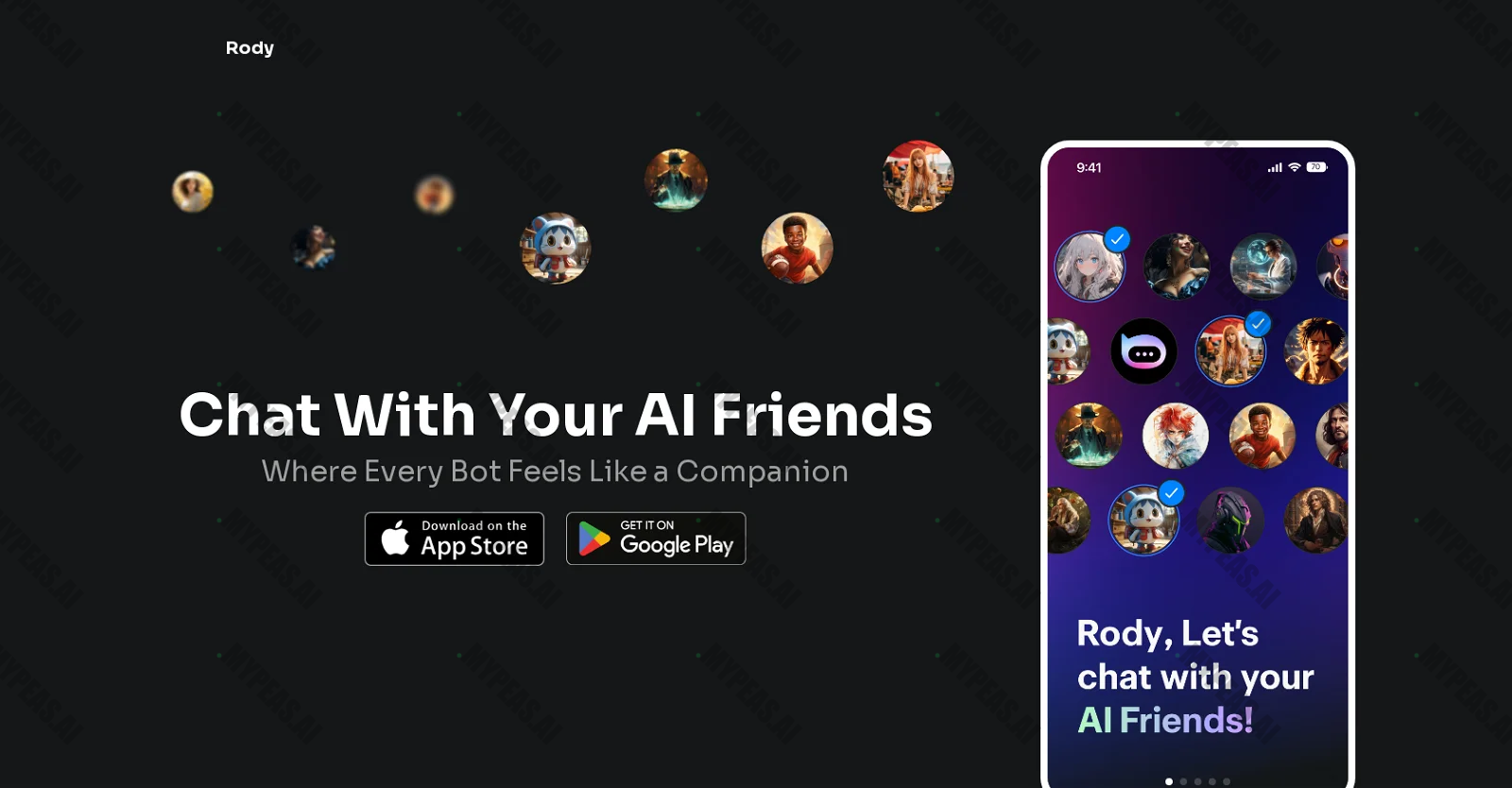 Rody screenshot